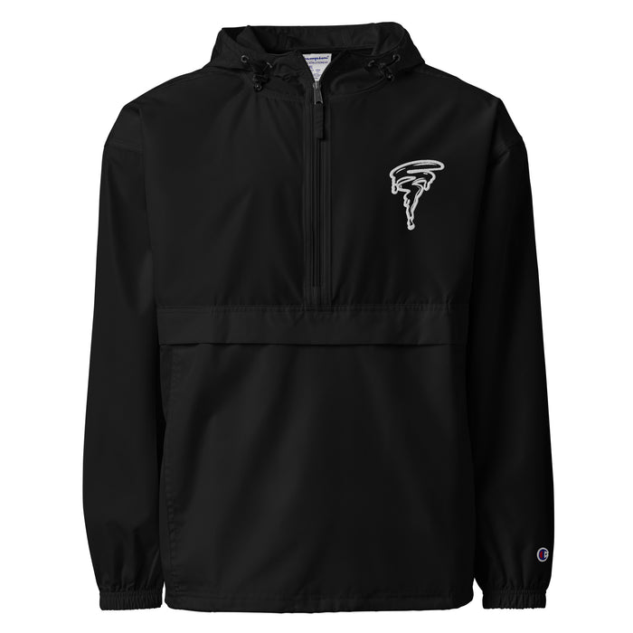 Embroidered Logo Packable Jacket